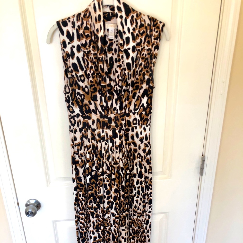 Chico’s Leopard Maxi Dress